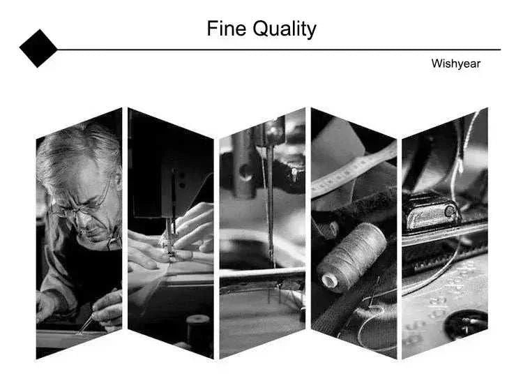 Sequin Hollow Out concept collage showing craftsman and sewing machine stitching polyester fabric with spools of thread