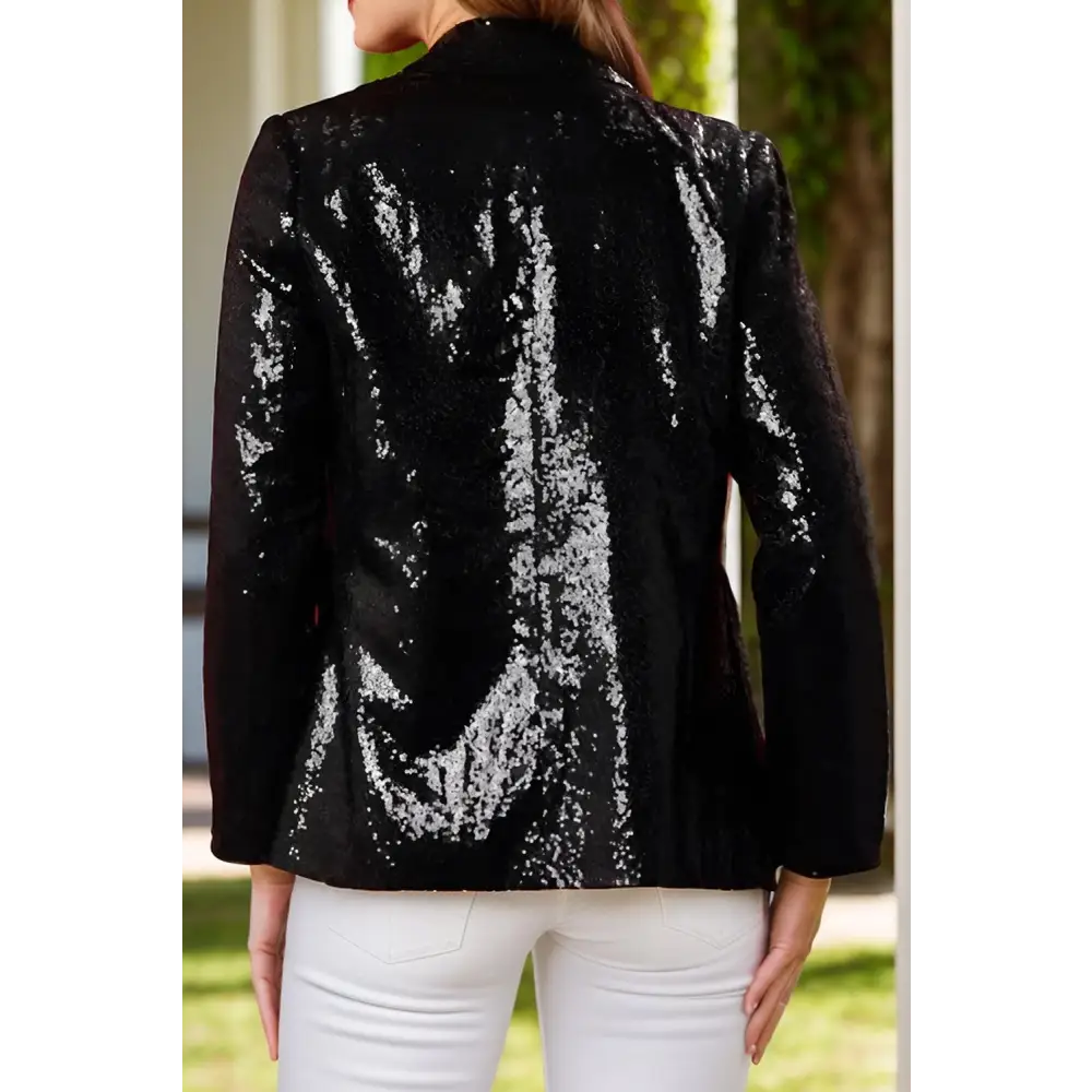 Elevate elegance with the buttoned sequin top in luxury fashion for women $45.84 this exquisite piece boasts a buttoned