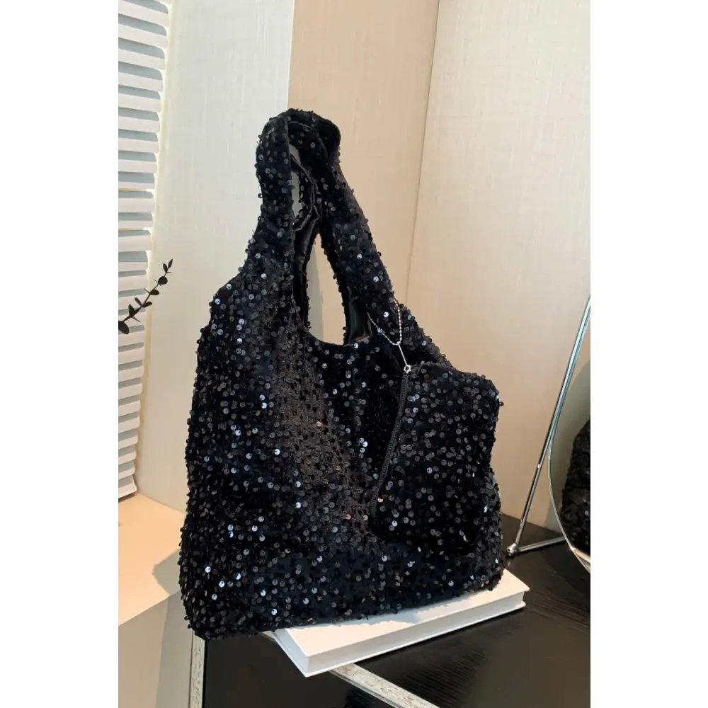 Maven couture sequin handbag for luxury fashion lovers $16.99 bag large polyester, sequin imported, ensuring meticulous