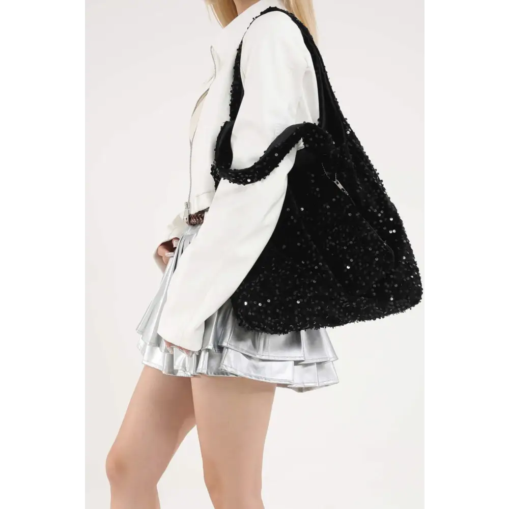 Maven couture sequin handbag for luxury fashion lovers $16.99 bag large polyester, sequin imported, ensuring meticulous