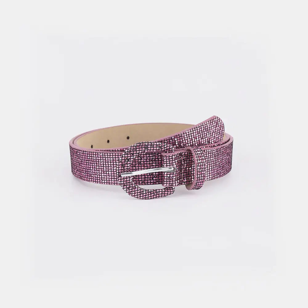 Dazzling sequin pu leather belt for luxury fashion enthusiasts $12.99 1-piece pu imported product length 36.2 in length