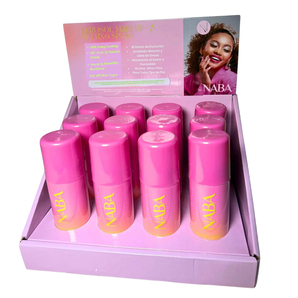 Setting Spray Display – 12 Units - Maven Couture Inc