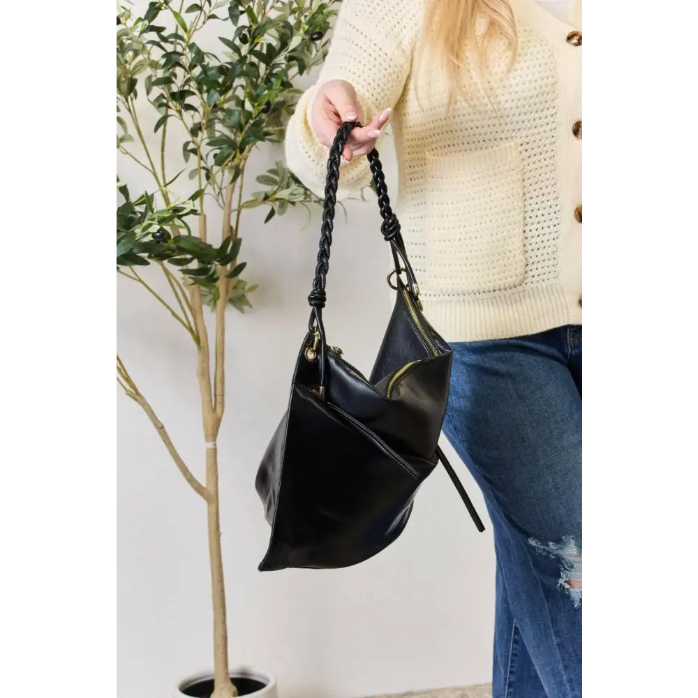 Elegant shomico zipper detail shoulder bag in luxury fashion for women $54 this exquisite bag features a beautifully