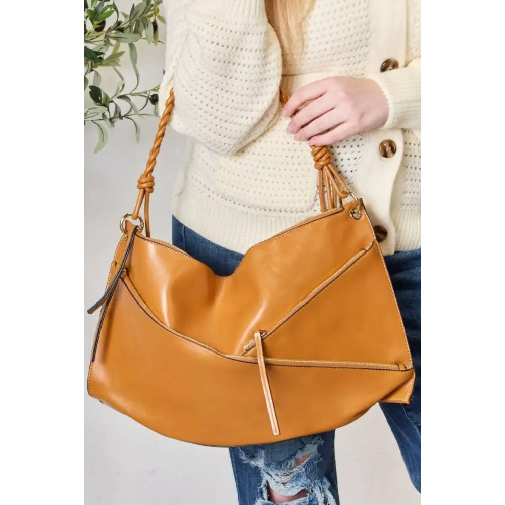 Elegant shomico zipper detail shoulder bag in luxury fashion for women $54 this exquisite bag features a beautifully