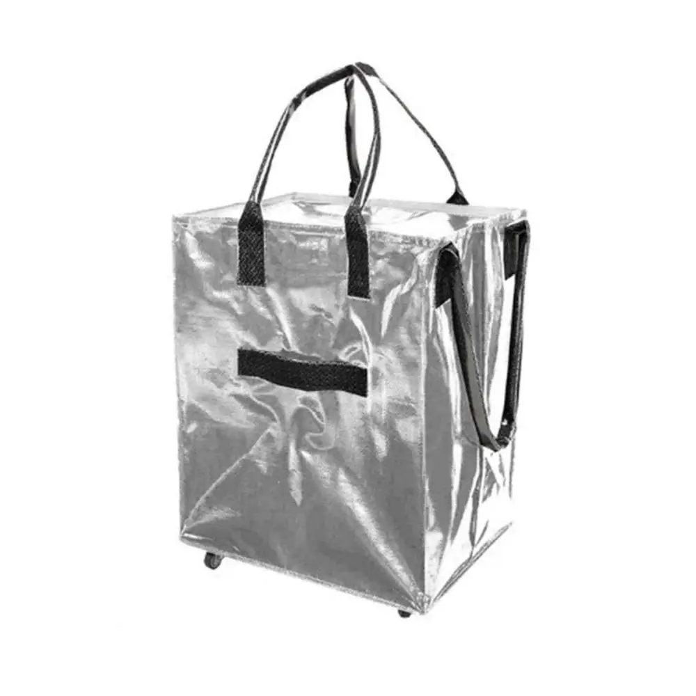 Luxurious silvery tote bags for timeless designer fashion $206.02 weaving material - embrace elegance with the silvery