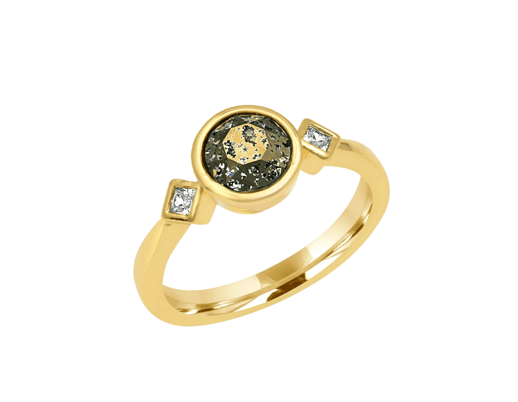 Simply Elegant Liquid Gold Ring - Maven Couture IncRing