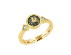 Simply Elegant Liquid Gold Ring - Maven Couture IncRing