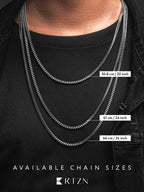 Wheat Chain - 2.5mm (Silver) - Maven Couture IncNecklace