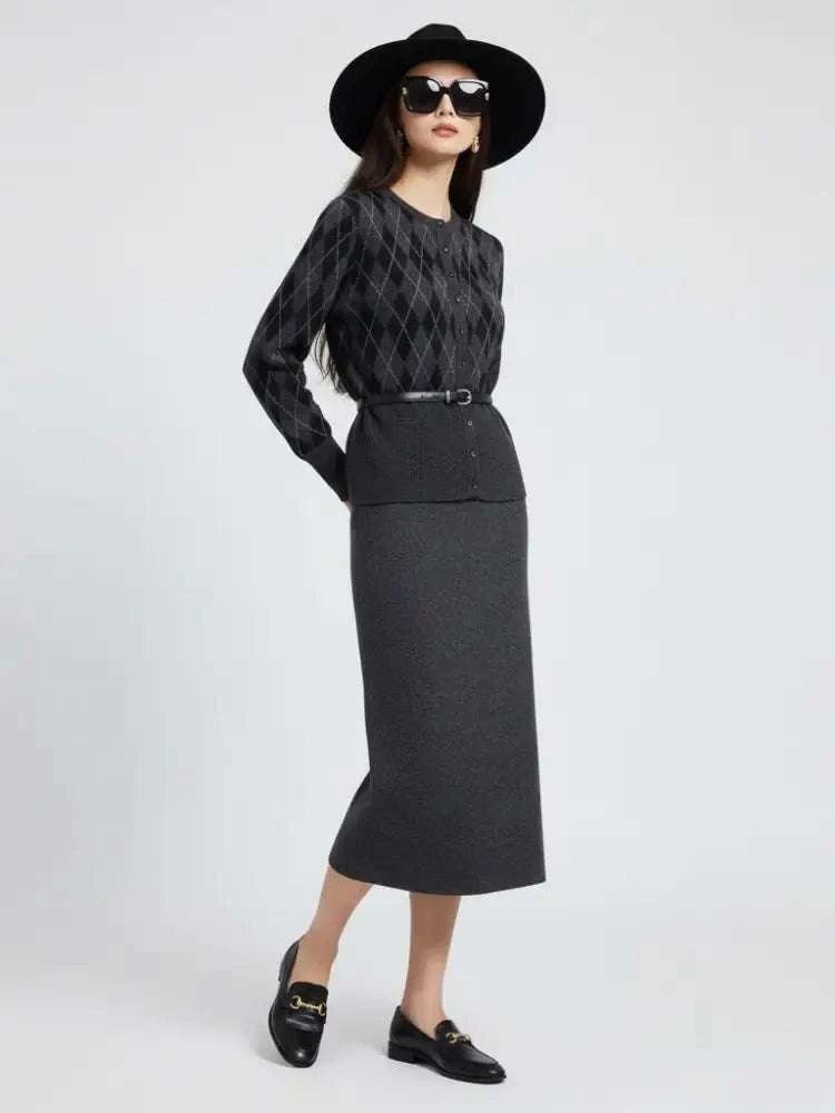 Skirt and Jacket Set UPPER EAST SIDE NYFW New Colecction BYMANYC ® New York