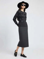 Skirt and Jacket Set UPPER EAST SIDE NYFW New Colecction BYMANYC ® New York