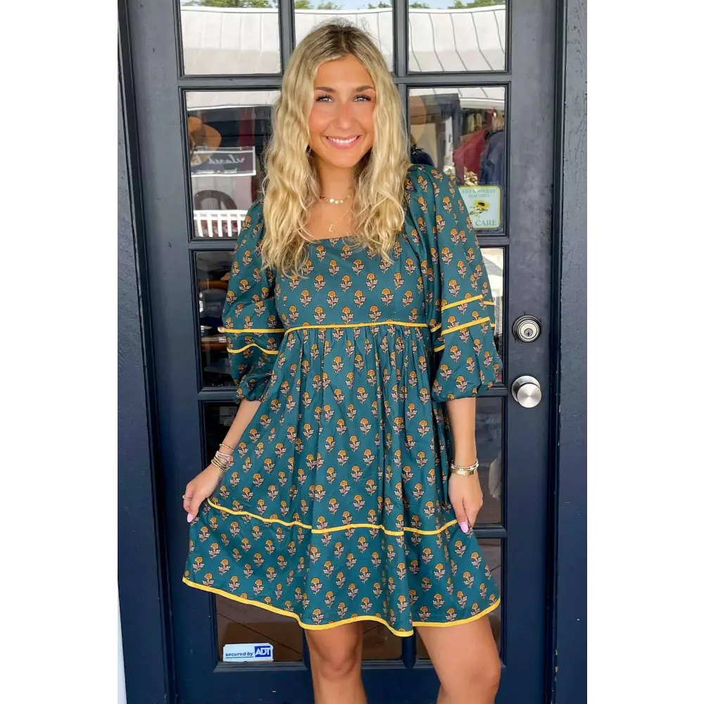 Skobeloff floral pleated dress for timeless designer clothing $54.74 100% polyester step into a realm of bohemian charm