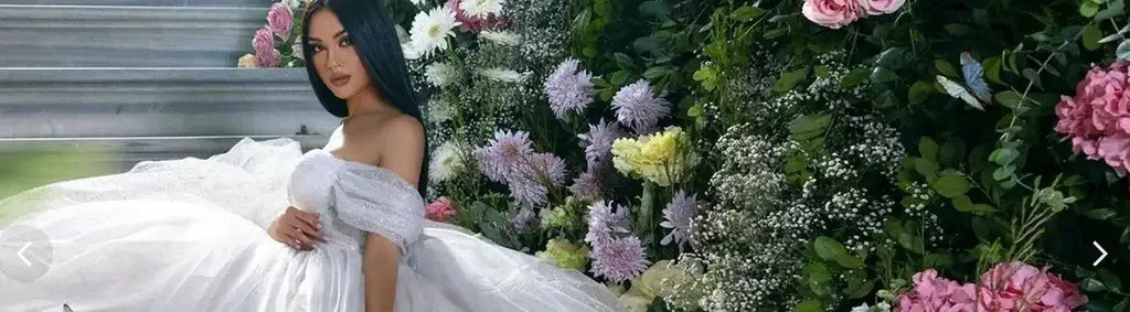 Smileven Short Wedding Dress A Line Sweetheart Neck Shiny Glitter Bride Dresses Mini Bows Strap Vestido de novia 2024 Customized