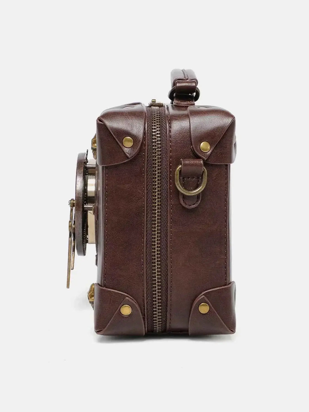 Steampunk Clockwork Design Crossbody Bag