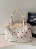 Strawberry Print Travel Bag