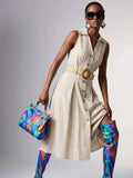 Summer Dress Woman BYMANYC ® New York SoHo Satin - High-End Cocktail Slip Dress