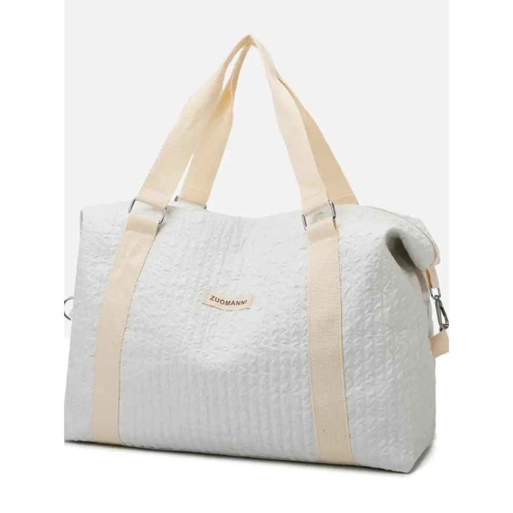 Elevate your luxury fashion with the exclusive texture oxford travel bag $22.99 bag large oxford cloth imported product