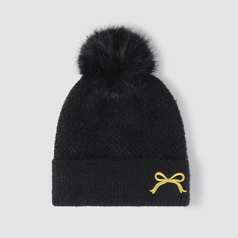 Elevate your winter style with maven couture’s luxury knit hat $20.99 1-piece imitation rabbit fur made imported