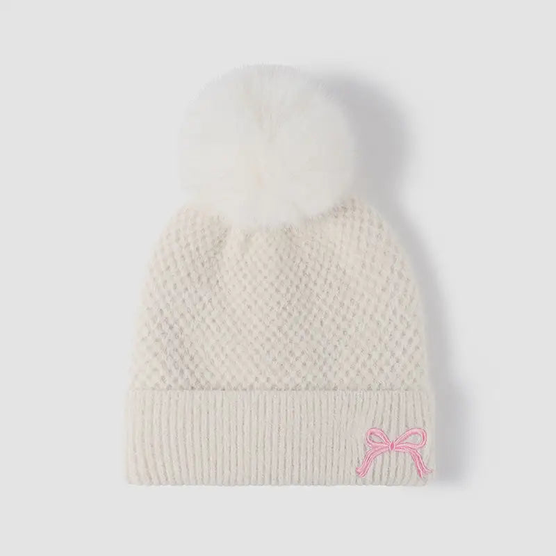 Elevate your winter style with maven couture’s luxury knit hat $20.99 1-piece imitation rabbit fur made imported