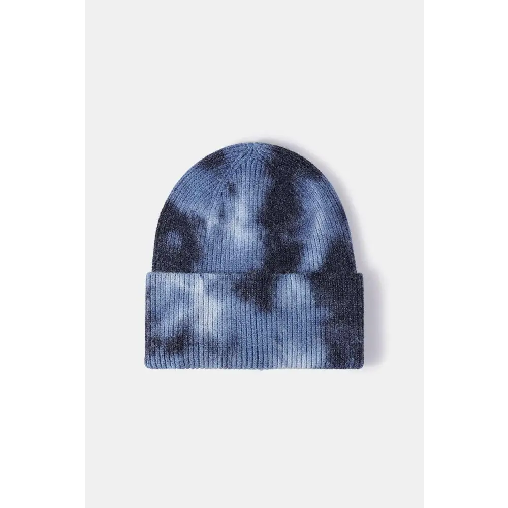 Elevate your look with the luxury tie-dye beanie for women $13 picture flat lay, highlighting the exquisite details