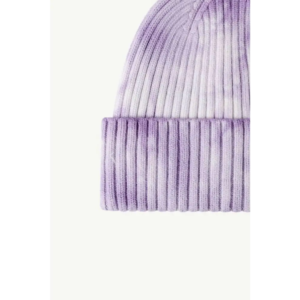 Elevate your look with the luxury fashion tie-dye ribbed beanie $13 picture flat lay, showcasing a stunning view