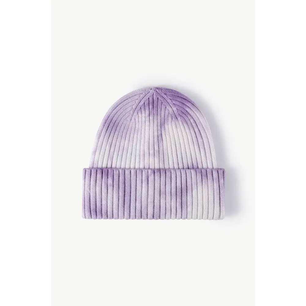 Elevate your look with the luxury fashion tie-dye ribbed beanie $13 picture flat lay, showcasing a stunning view