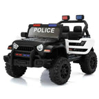 TOBBI 12V 2-Seater Electric Kids Off-Road Police Car - Maven Couture IncElectric Riding Vehicles