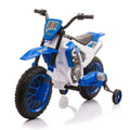 TOBBI 12V Electric Kids Ride-On Dirt Bike with Training Wheels - Maven Couture IncElectric Riding Vehicles