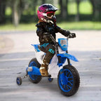TOBBI 12V Electric Kids Ride-On Dirt Bike with Training Wheels - Maven Couture IncElectric Riding Vehicles