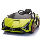 TOBBI 12V Licensed Lamborghini Sian Electric Kids Ride On Car