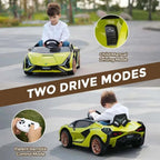 TOBBI 12V Licensed Lamborghini Sian Electric Kids Ride On Car