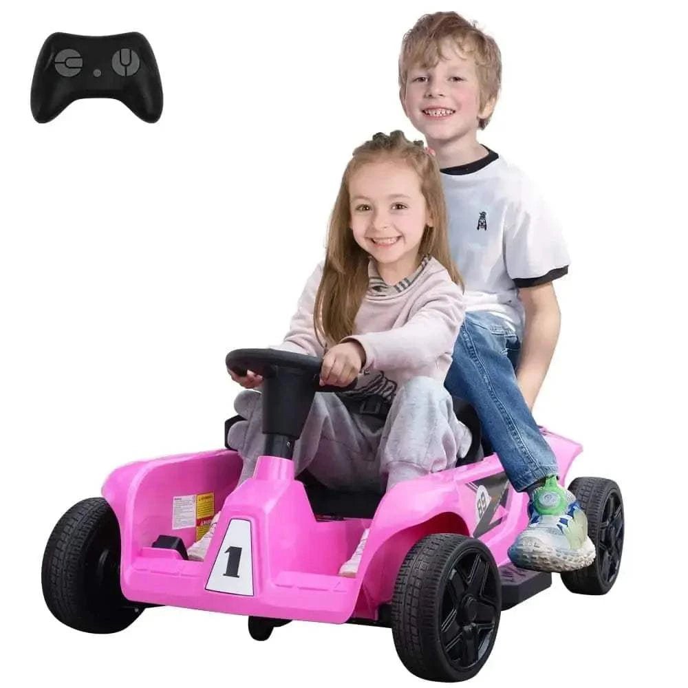TOBBI 24V Electric 2-Seater Family Ride-On Car