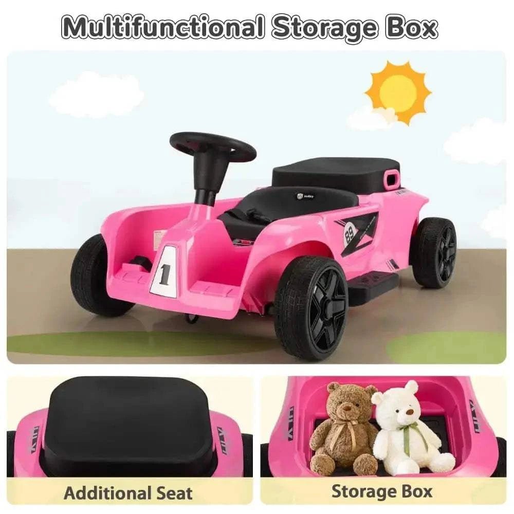 TOBBI 24V Electric 2-Seater Family Ride-On Car