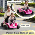 TOBBI 24V Electric 2-Seater Family Ride-On Car