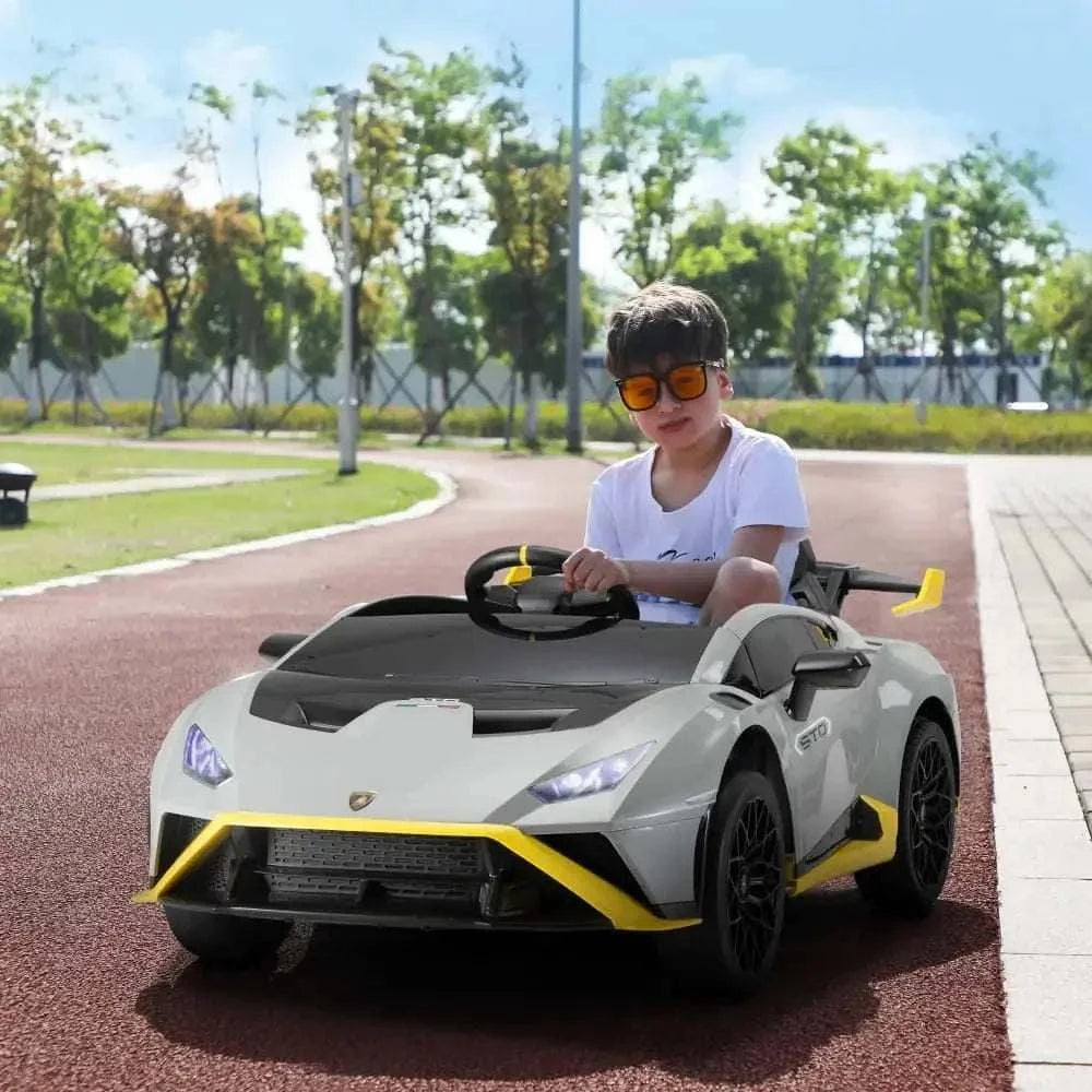 TOBBI 24V Licensed Lamborghini sto Electric Kids Ride On Car