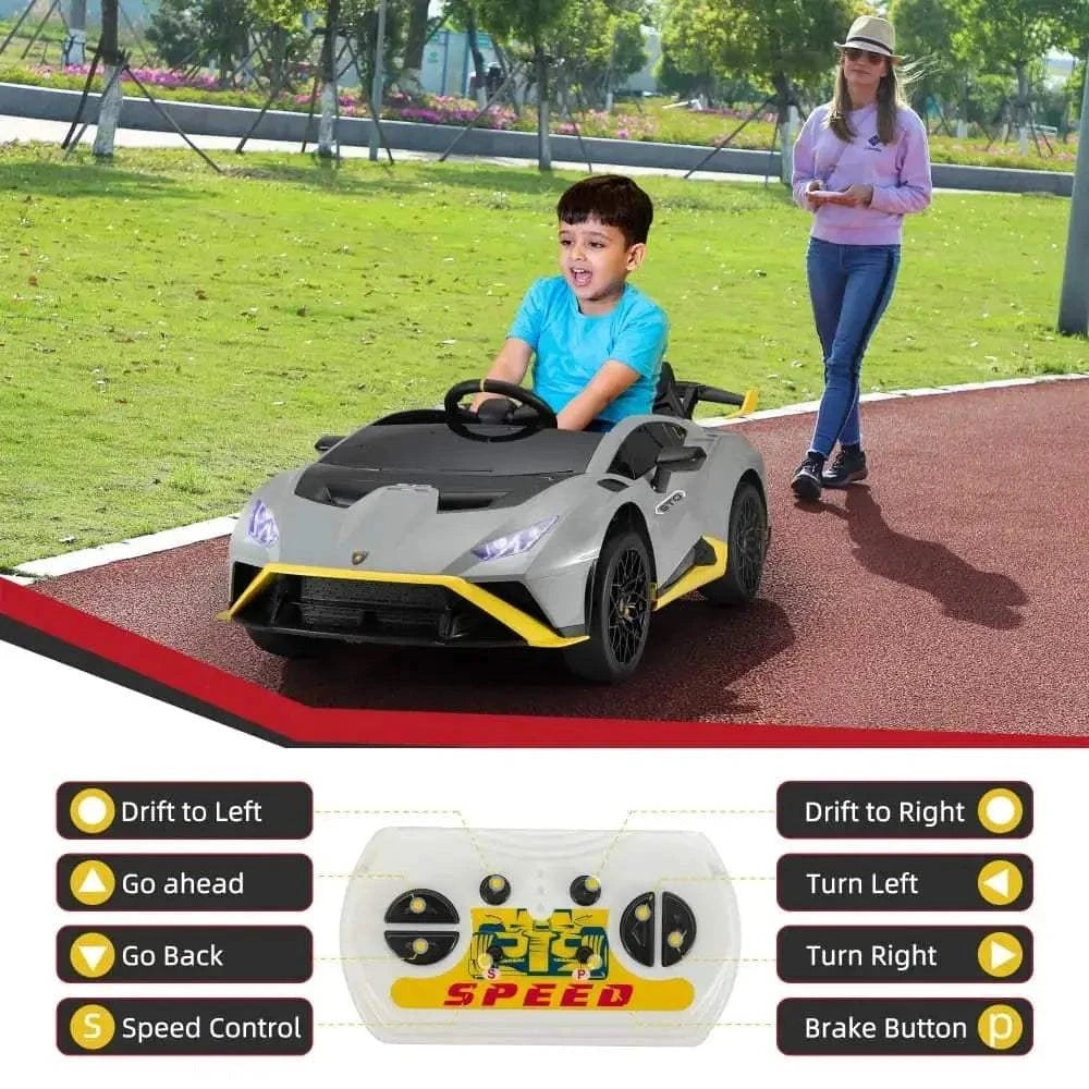 TOBBI 24V Licensed Lamborghini sto Electric Kids Ride On Car
