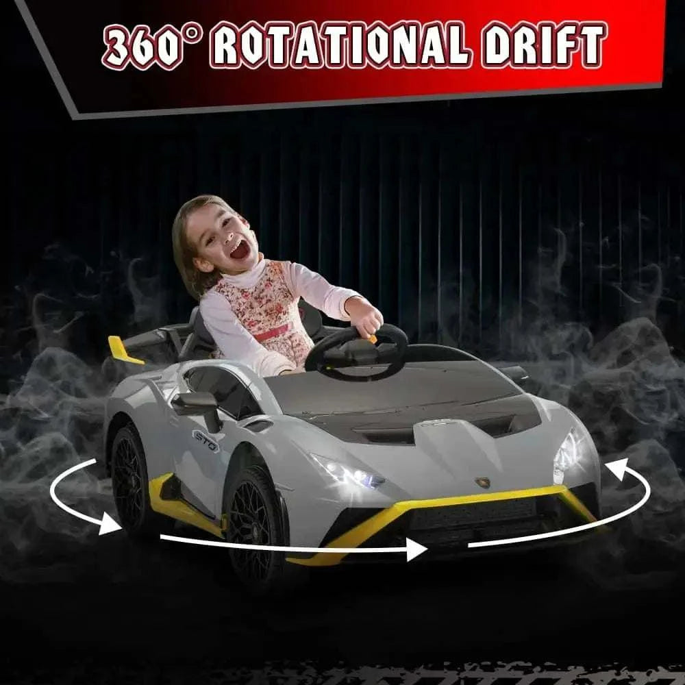TOBBI 24V Licensed Lamborghini sto Electric Kids Ride On Car