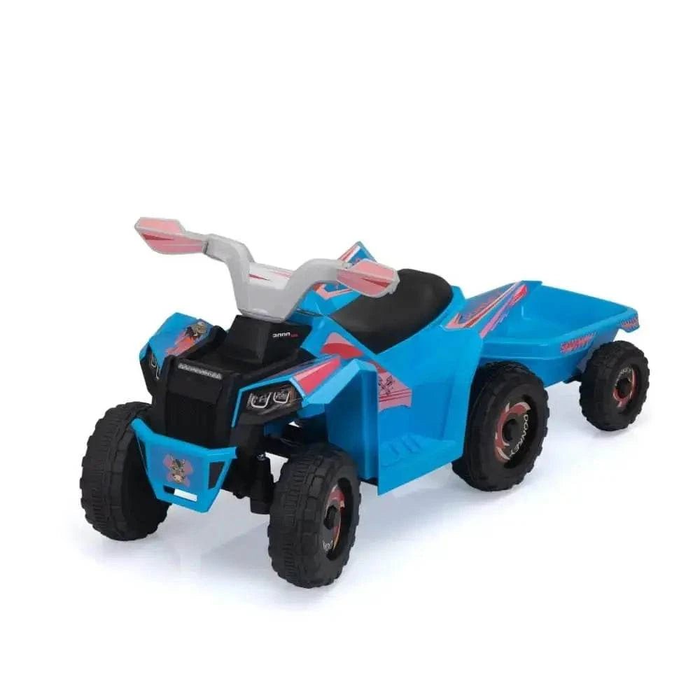 TOBBI 6V Electric Kids Ride-On ATV with Trailer - Maven Couture IncElectric Riding Vehicles