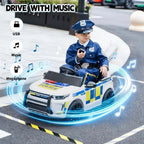 TOBBI 6V Electric Kids Ride-On Police Car