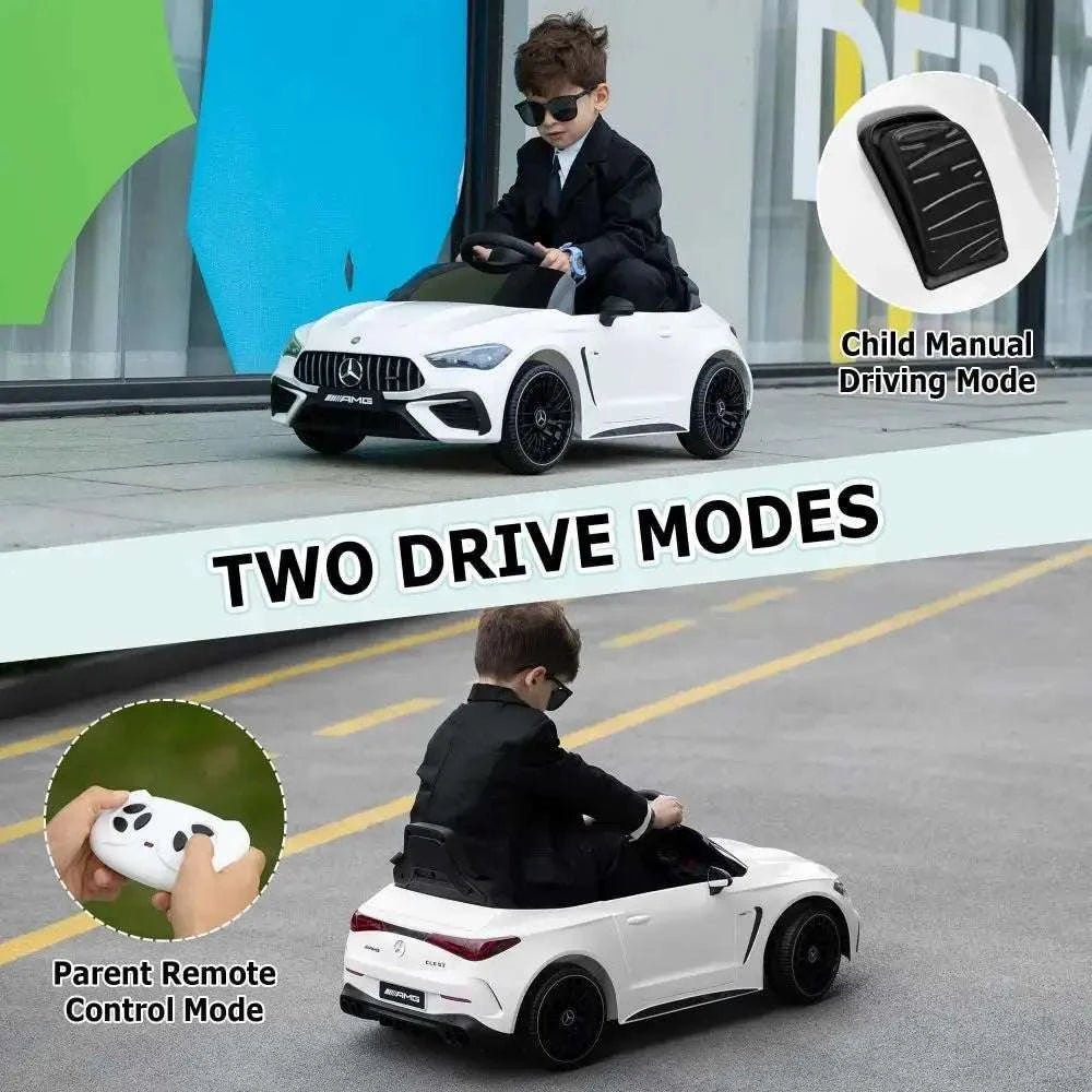 TOBBI 6V Licensed Mercedes-Benz AMG CLE53 Electric Kids Ride-On Car