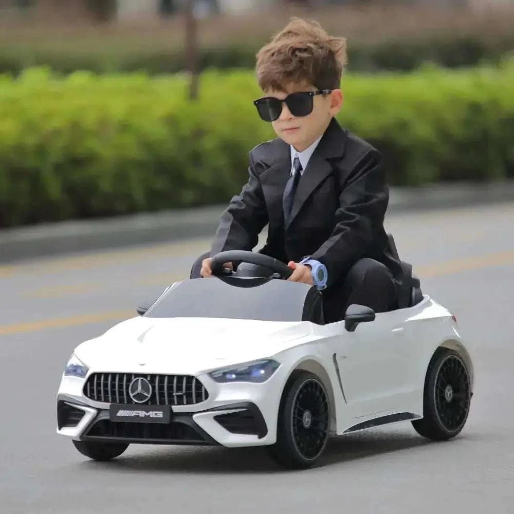 TOBBI 6V Licensed Mercedes-Benz AMG CLE53 Electric Kids Ride-On Car