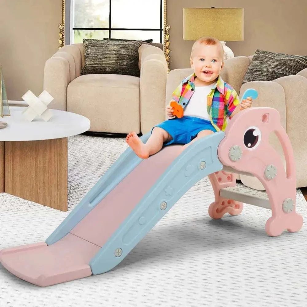 TOBBI & NYEEKOY 3-in-1 Dolphin-Themed Toddler Slide Set - Maven Couture IncSlides