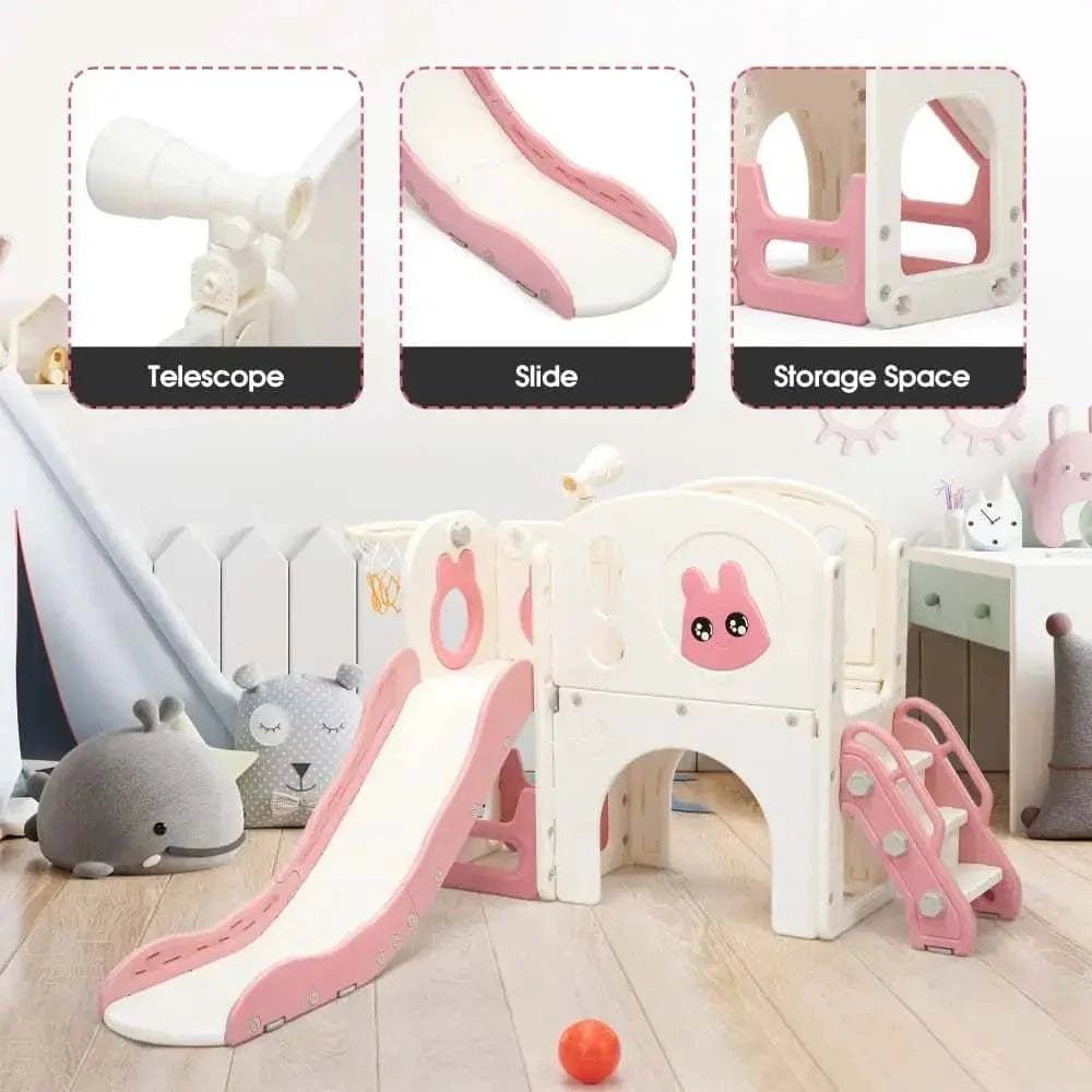 TOBBI & NYEEKOY 8-in-1 Toddler Slide Climber Set - Maven Couture IncSlides