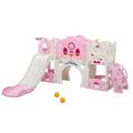 TOBBI & NYEEKOY 9-in-1 Large Rocket-Themed Toddler Climber Slide