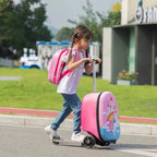 TOBBI & VLIVE Kids Scooter Suitcase 2-Piece Set - Maven Couture IncKids' Suitcases