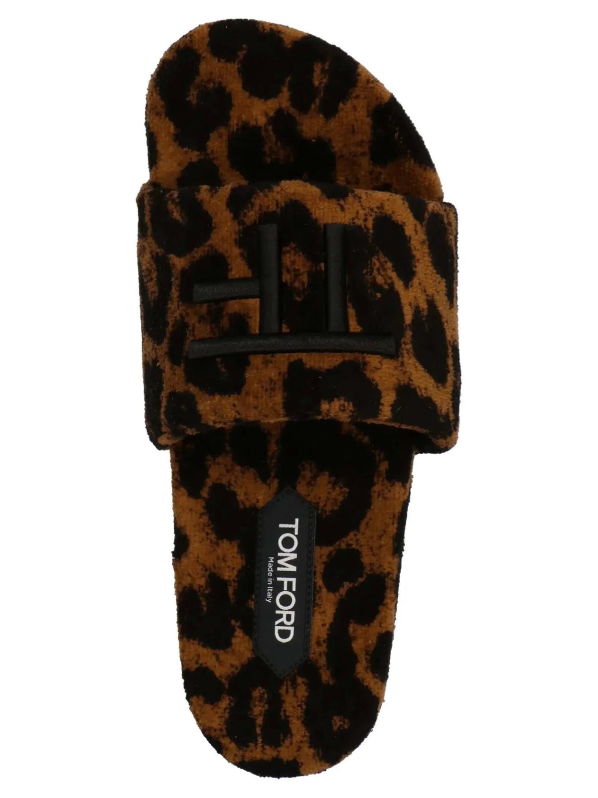 Tom Ford Animal Print Logo Slides - Maven Couture IncMen's Sliders