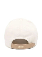 TOM FORD Logo Canvas Baseball Cap - Maven Couture IncCAPS & HATS