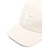 TOM FORD Logo Canvas Baseball Cap - Maven Couture IncCAPS & HATS