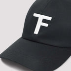 TOM FORD Men's Classic Cotton and Leather Hat - Maven Couture IncCAPS & HATS