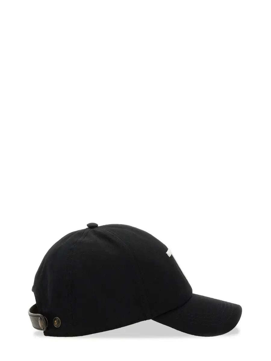 TOM FORD Men's Classic Cotton and Leather Hat - Maven Couture IncCAPS & HATS