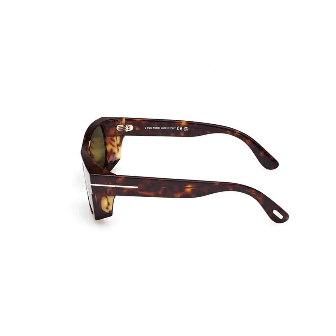 TOM FORD Men's Havana Acetate Sunglasses - FT1181 - Maven Couture IncSUNGLASSES